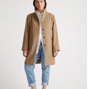Italian Wool Camel Coat Size Small-Quince